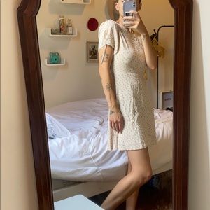 madewell floral mini dress